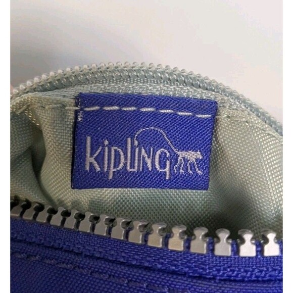 Kipling Keiko Crossbody Bag Purse Mini Endless Plum Deep Purple 3 Zip Great Gift - Picture 6 of 7